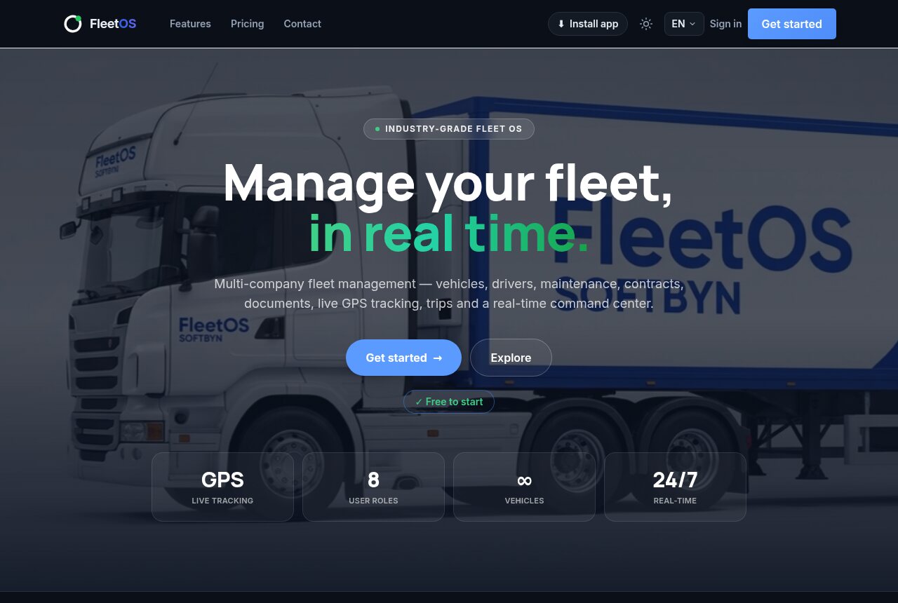 FleetOS preview