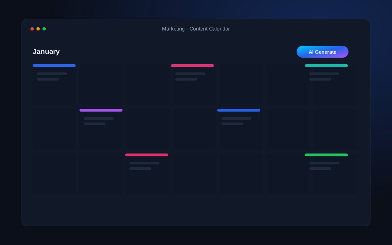 Marketing preview